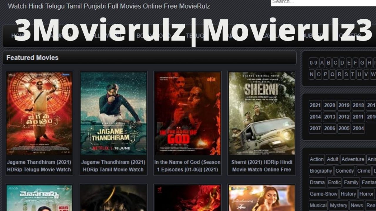 3Movierulz Download And Watch Latest Exotic Movies for Free