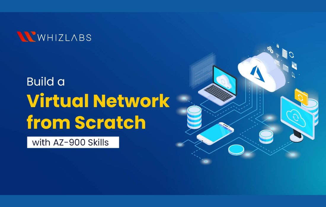 build a virtual network from zero with az-900 skills