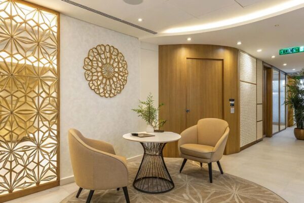 Modern Unique Partition Design