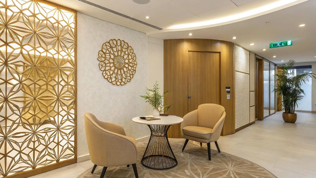 Modern Unique Partition Design