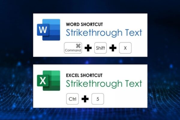 Strikethrough Shortcut